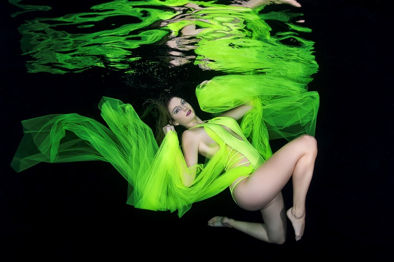 Unterwasser Model Mirjam